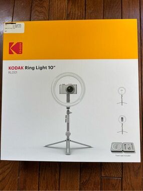 Kodak 10" Professional Ring Light Boxed